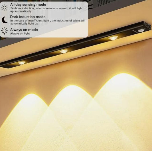 InstaLight – Smart Motion Sensor Light | USB Rechargeable | 3 Color Modes