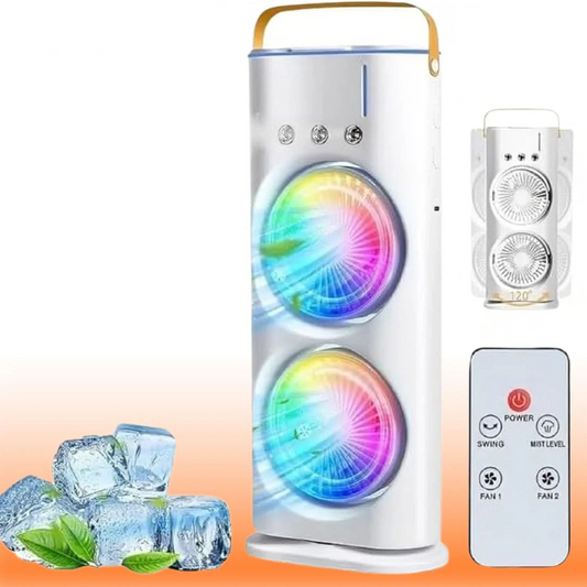 Portable Mini Double Sided Air Cooler And Mist