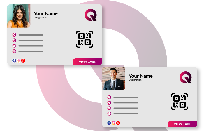 Make Best Digital Visiting Card or Best Virtual Business Card With Quikly
