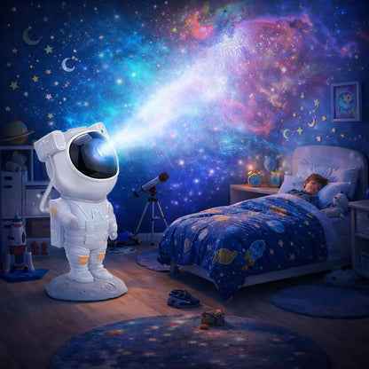 GalaxyGlow™ – 360° Galaxy Star Projector | Remote Control | Relax & Sleep