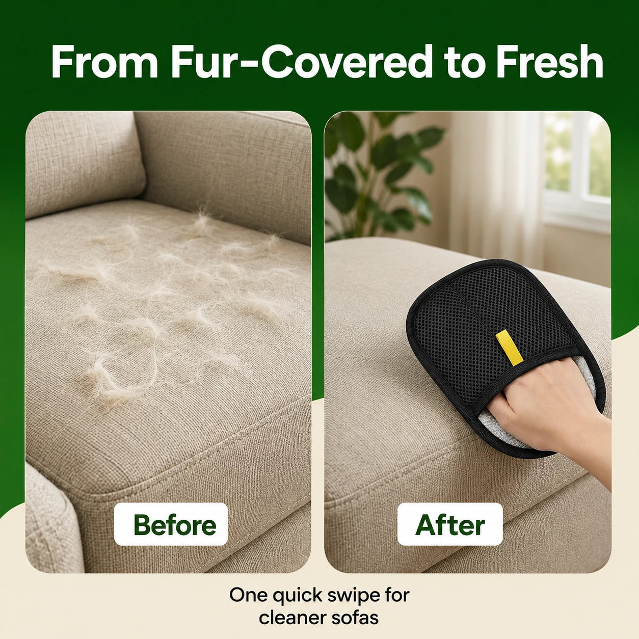 FurAway™ – Deshedding & Massage Glove | Fur-Free Home, Happier Pet