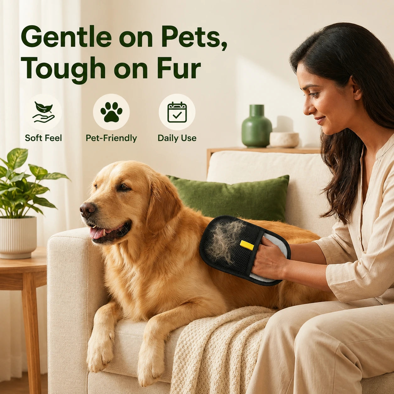 FurAway™ – Deshedding & Massage Glove | Fur-Free Home, Happier Pet