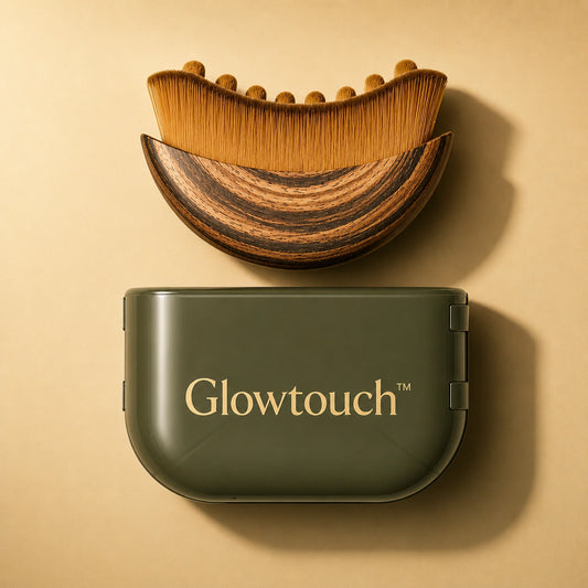GlowTouch™ – Lymphatic Drainage Contour Brush | De-Puff, Define & Glow in Minutes
